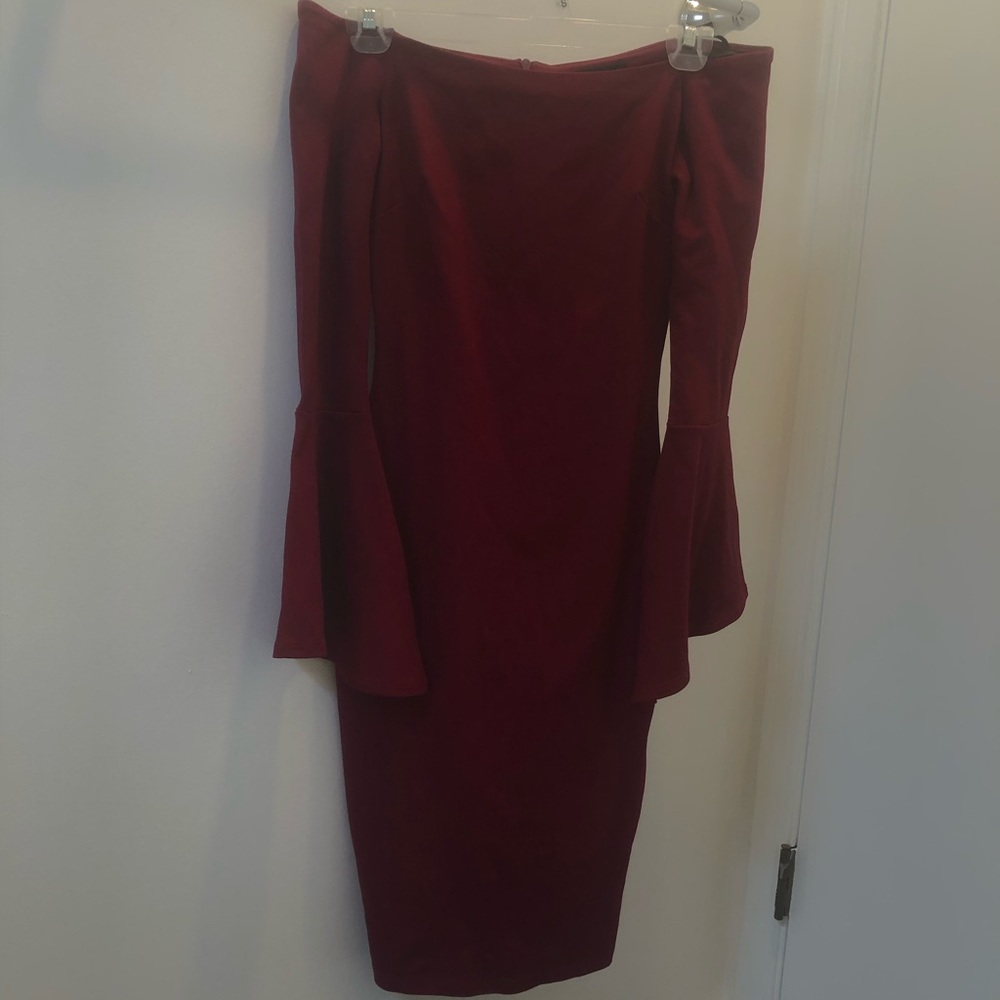 Lulu’s Burgundy Dress